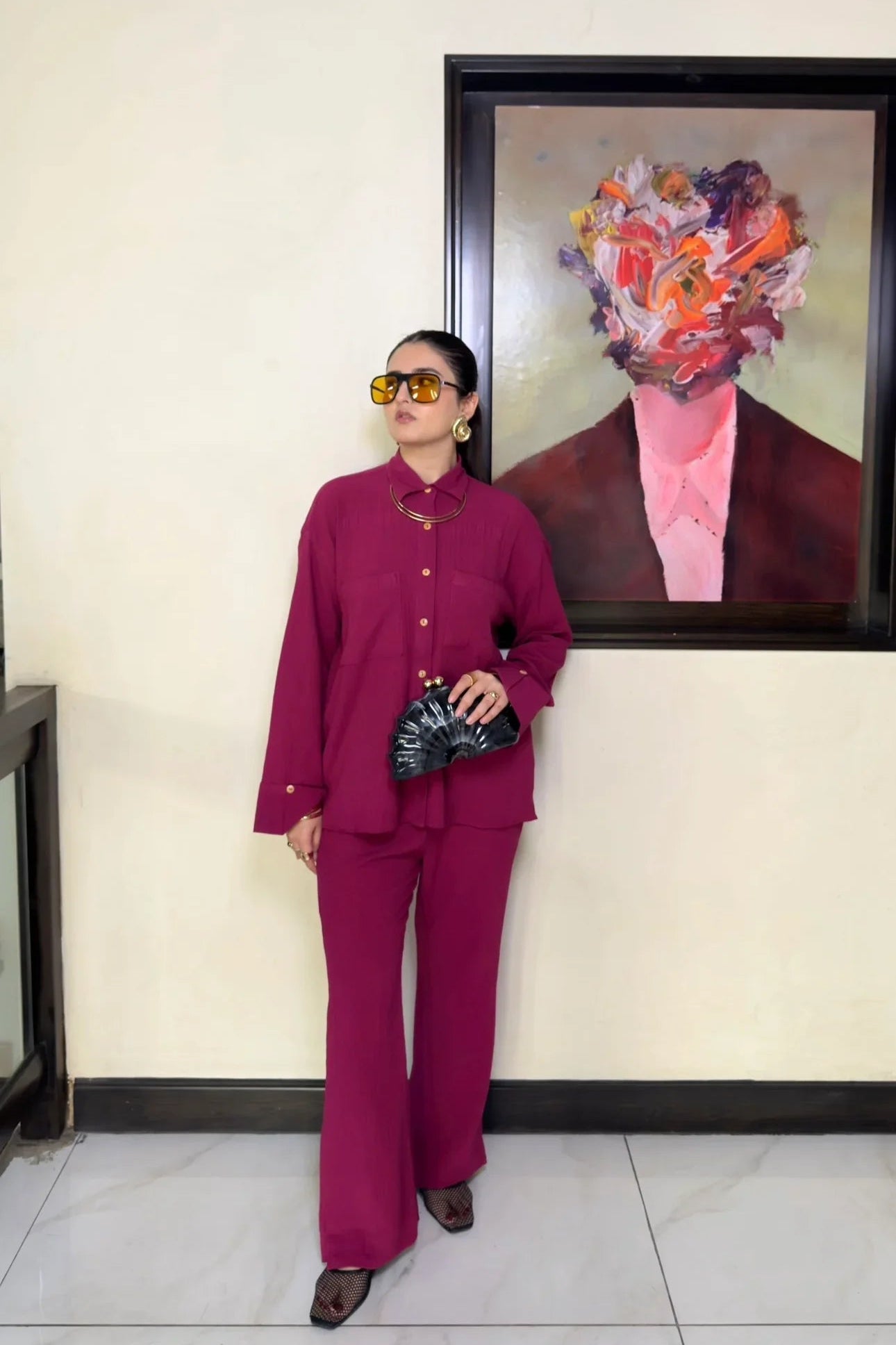 BERRY CRUSHED co ord