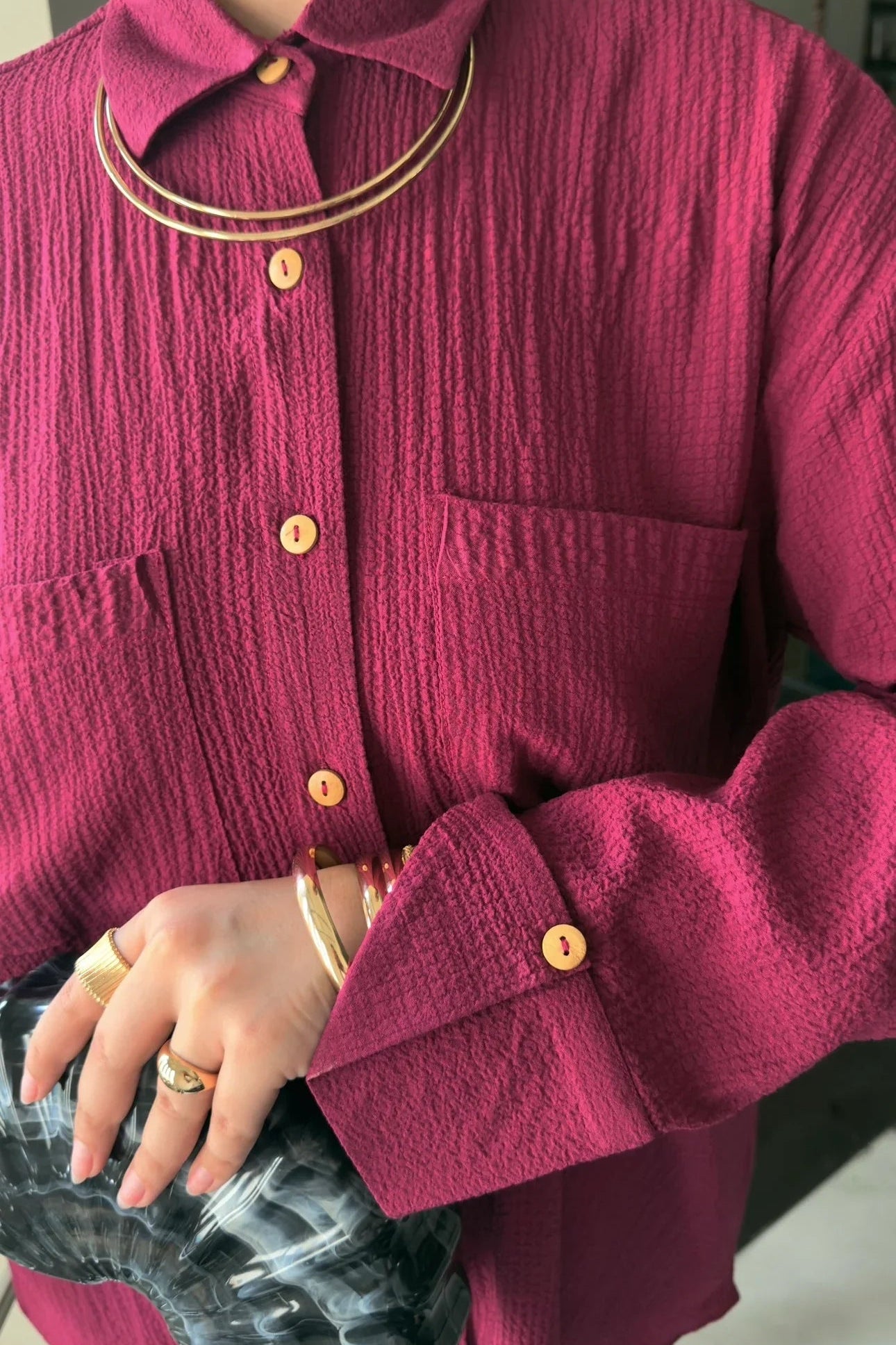 BERRY CRUSHED co ord