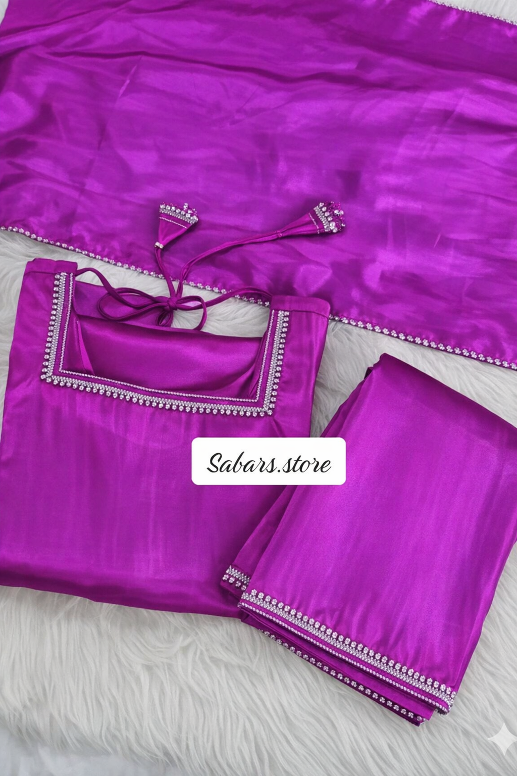 Beautiful three piece plazzo suit