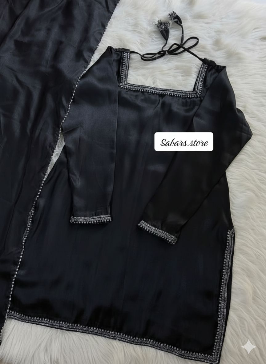 Beautiful three piece plazzo suit