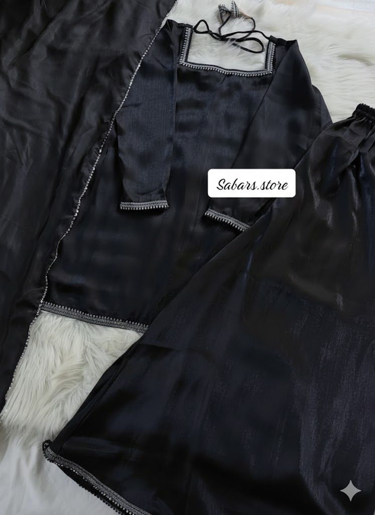 Beautiful three piece plazzo suit