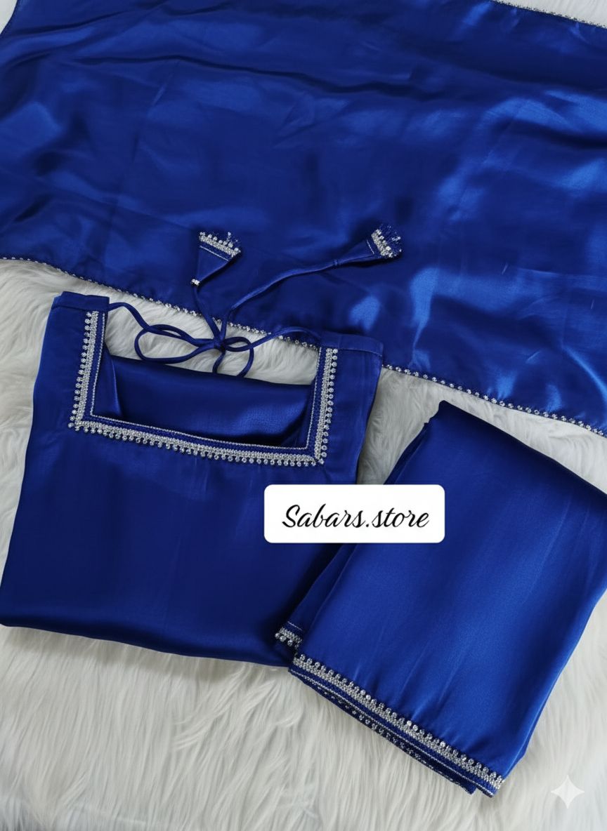 Beautiful three piece plazzo suit